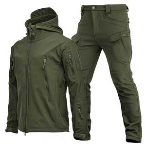 Hot Selling New Fashion Men's <b>Windbreaker</b> Nylon Set Casual Windproof <b>Windbreaker</b> with Custom Logo for Outdoor Activities - Product Image 1