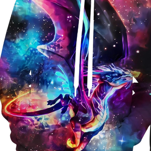 Conjunto Deportivo Sublimado con Diseño de Dragón para Hombre, Sudadera con Capucha y Pantalones con Estampado Artístico y Elegante, Ropa Deportiva Completa y Cómoda para Correr - Product Image 2