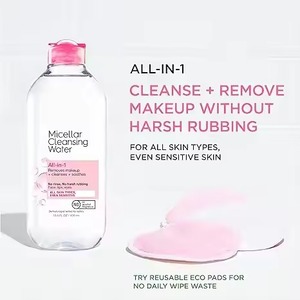 โทนเนอร์ไมเซลล่าร์น้ำแร่ธรรมชาติ ช่วยปลอบประโลมผิว ให้ความชุ่มชื้น สำหรับดูแลผิว ล้างเครื่องสำอาง บรรจุภัณฑ์แบบหัวปั๊ม ทำความสะอาดผิวหน้า รอบดวงตา และริมฝีปาก - Product Image 3