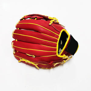 OEM Professional Best Quality Hot Product Wholesale Training Durable Soft PU & Kip Leather <b>Baseball</b> <b>Gloves</b> - Product Image 4