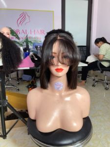 Top 2x6 4x4 Hd Pelucas delanteras de encaje 8 pulgadas Peluca de cabello humano corto Bob - Product Image 3