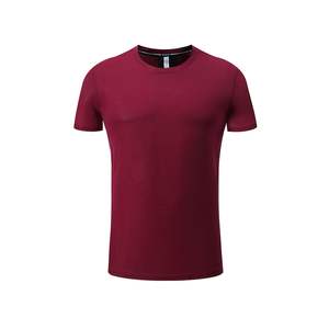 Vente en gros, vêtements de sport personnalisés, T-Shirt uni grande taille pour hommes, T-shirts élégants de sport, de gymnastique et de fitness pour hommes - Product Image 2