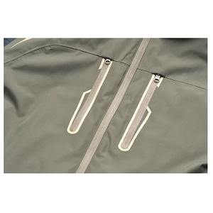 Chaqueta de lluvia impermeable con cinta de costura completa con capucha a prueba de viento 3 capas Material de carcasa para exteriores Chaqueta Deportiva Chaquetas para exteriores - Product Image 4