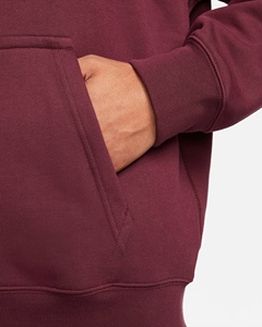 Sweat-shirt décontracté personnalisé pour hommes, grande taille, avec capuche à cordon de serrage et poche kangourou, pull à manches longues de couleur unie - Product Image 3