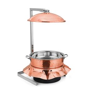 Rectangle Copper Chafing Dish With Lid & Stand Wedding & Party Dinner Decoration Metal <b>Food</b> <b>Warmer</b> Buffet Chafing Dish & Pot - Product Image 3