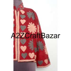 Chaqueta Corta Étnica Bordada de Primera Calidad al por Mayor, Abrigo Corto de Otoño, Ropa de Abrigo Tradicional de Moda - Product Image 2