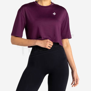 Pakistan Manufacturer Latest Design <b>Women</b> Crop Top <b>T</b> <b>Shirts</b> Quick Dry Breathable <b>Women</b> Crop Tops - Product Image 6