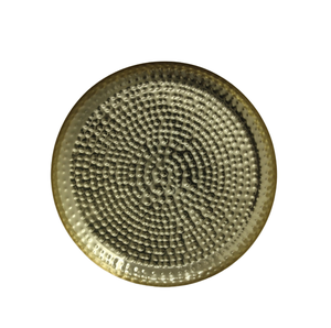 Placa de pared decorativa de hierro decorativa colgante, chapado en latón y Color dorado Natural, pintura de tamaño pequeño y artes de pared - Product Image 3