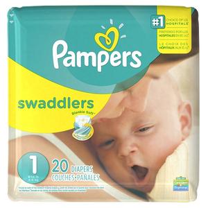 Compre pañales para bebés recién nacidos de primera calidad, tamaño Swaddlers, en paquetes económicos ultra absorbentes al por mayor. - Product Image 1