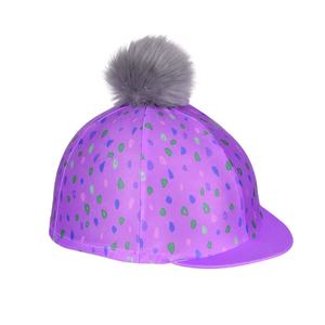 Funda para sombrero con Pompón, Gorro con pompón de alta calidad, ropa Ecuestre para jinete, producto con logotipo personalizado - Product Image 3