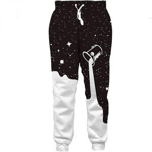 Conjunto de Sudadera con Capucha y Pantalones Deportivos con Estampado de Galaxia Unisex, Ropa Deportiva de Manga Larga con Cordón Ajustable, 100% Poliéster, Ropa de Otoño - Product Image 3