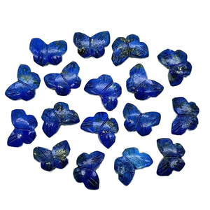 พลอยธรรมชาติอัญมณีทรงผีเสื้อแกะสลักสีชมพูแบบหลวม - Product Image 4