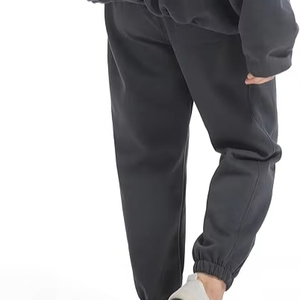 Pantalon de survêtement grande taille pour hommes Pantalon de jogging à taille élastique Pantalon de sport décontracté Léger 100% coton Meilleur prix - Product Image 1