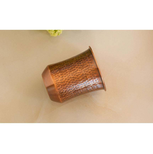 2025 meilleure vente à la main en acier inoxydable gobelet foncé martelé cuivre verre conception étanche Inde tasses par Tradebit - Product Image 2