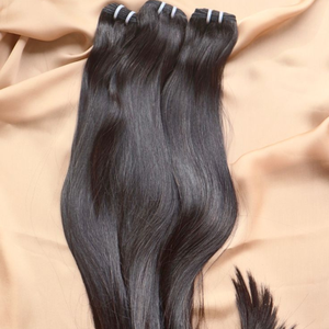 Natural Virgin Indian Remy Human <b>Hair</b> <b>Extensions</b>-<b>Kinky</b> Curly & Curly Styles Machine Double Weft Perm Allowed - Product Image 2