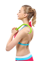 ALLWINWIN MCA19 Canne de massage - Mini masseur à crochet pour les muscles du dos