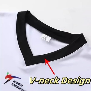 Nouveauté 2026 Uniforme de Taekwondo Unisexe Taille Haute Imperméable Léger Séchage Rapide Ajusté Extensible pour la Compétition - Product Image 5