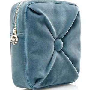 Velvet <b>Jewellery</b> <b>Box</b> Small Square For <b>Travel</b> Portable <b>Box</b> Necklace Earrings Organizer Storage Personalised Gifts For Womens - Product Image 4