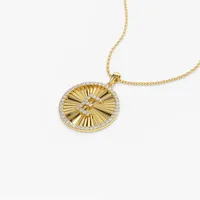 Initial Ballerine Disque Diamant Collier Personnalisé Bijoux En Or Alphabet Nom Lettre Pendentifs En Vrac Diamant Collier De L'Inde