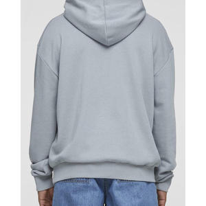 Sweat à capuche oversize tendance en stock pour hommes Streetwear 100% en coton doux avec logo personnalisé et impression numérique - Product Image 2