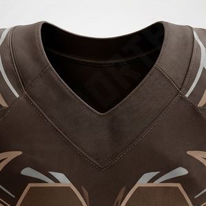 Uniforme de Fútbol Americano Profesional para Hombre, Talla Grande, con Logotipo Personalizado, Transpirable, Absorbente de Humedad y Antibacteriano - Product Image 4