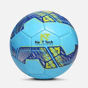 Ballon de football d'entraînement Next Tech Industries en matériau PU pour l'entraînement avec design personnalisé et logo personnalisé - Product Image 1