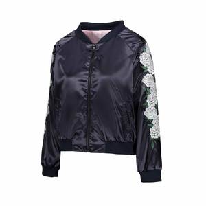 Veste bomber en soie sur mesure de conception haut de gamme, design tendance, vente chaude, dernière veste en soie de haute qualité, design haut de gamme sur mesure - Product Image 5