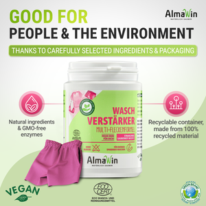 AlmaWin Custom 1 Bleach Free <b>Laundry</b> Booster 240g Organic Stain Remover Eco Friendly <b>Detergent</b> Manufacturer Private Label - Product Image 4