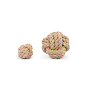 Balle en Corde de Chanvre Naturelle Écologique et Durable en Coton Recyclé pour Chat et Chien – Jouet Classique de Luxe Nouveauté Emballage Sac Dessin Animé - Product Image 1