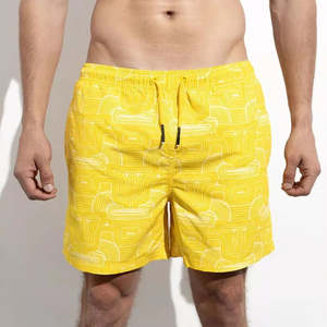 Custom Luxury Swim Trunks <b>Men</b> Swim Trunks Quick Dry Durable Fabric Lightweight Design Wholesale Beachwear - Product Image 1