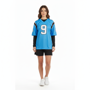 Maillots de football de Baltimore 0 Smith 8 Lamar Jackson 22 Derrick Henry 4 Flowers 14 Hamilton Chemises cousues pour hommes Ravens 4XL 5XL - Product Image 5