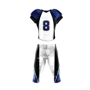 Uniformes de football américain de qualité supérieure Conceptions personnalisées Impression Uniformes de football américain respirants à séchage rapide sublimés - Product Image 3