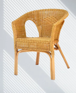 Fauteuil à bascule moderne en rotin naturel fabriqué à la main, idéal pour salle à manger, salon, hôtels, villas et usage extérieur – Meilleure vente - Product Image 4