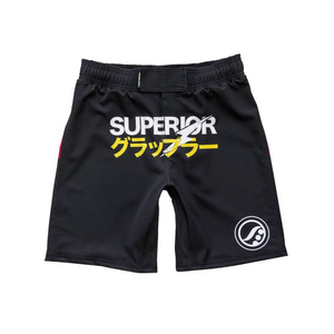 Pantalones Cortos de Lucha 2 en 1 para BJJ y MMA con Impresión Personalizada por Sublimación, Forro de Compresión Integrado, para Grappling, Jiu Jitsu Brasileño, Sin Gi - Product Image 2