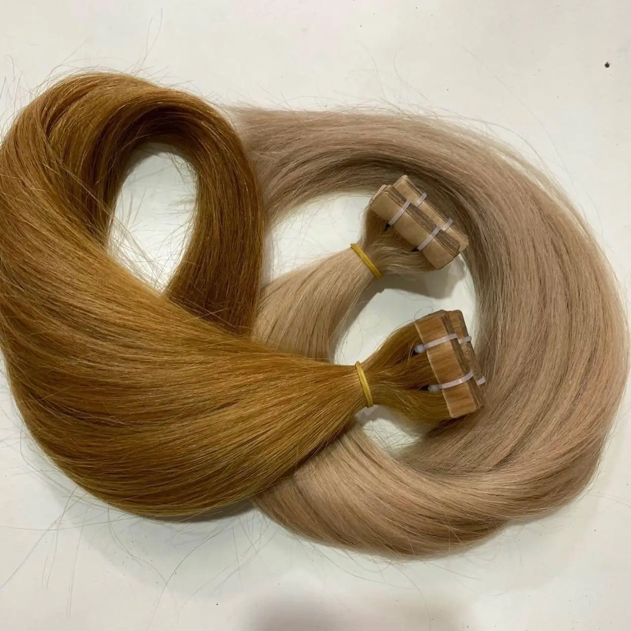 HOT SALE Cuticle Aligned Cheap Virgin Hair 100 Remy Human Double Drawn Tape Hair Extensions from Vietnam hair