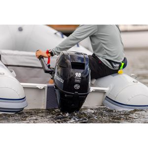 T o h a t s u 9.8 HP Tiller Moteur hors-bord MFS9.8C Authentique Original - Product Image 6