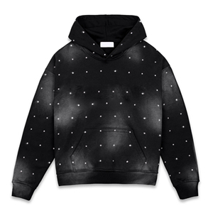 เสื้อฮู้ดดี้ผู้ชายคุณภาพพรีเมียม ผ้าฟลีซประดับคริสตัล ผสมผ้าฝ้าย น้ำหนักเบา แห้งเร็ว ระบายอากาศได้ดี - Product Image 6