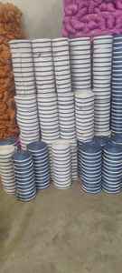 ถุงอุตสาหกรรมแบบสั่งทำพิเศษ ผลิตจากโพลีโพรพิลีนรีไซเคิล 100% ทอแบบไม่ถักทอ เป็นมิตรกับสิ่งแวดล้อม น้ำหนัก 180 กรัม/ตร.ม. ทนทานต่อการซีดจางของสีสูง - Product Image 3