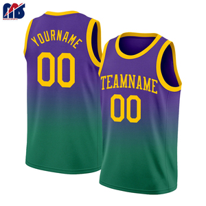 Maillot de basket-ball universitaire sublimé personnalisé de haute qualité maillots vierges en gros uniformes réversibles - Product Image 3