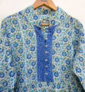100% Cotton Floral Pattern Design Printed <b>Kaftan</b> <b>Dress</b> with Customized Size Casual <b>Dress</b> for Women Wearing Uses Casual <b>Dress</b> Set - Product Image 5