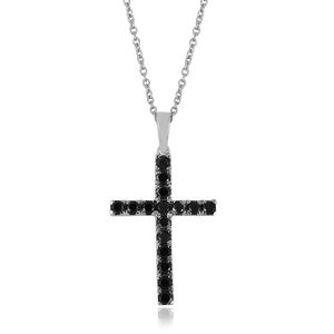 Religious <b>Cross</b> Pendant <b>Necklaces</b> Charm 925 Sterling <b>Silver</b> protection <b>Necklace</b> Mothers Day Gift - Product Image 2