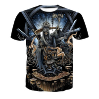 T-shirts pour hommes de haute qualité, respirants, à col rond, en polyester/coton tricoté, à manches courtes, coupe décontractée, en toile