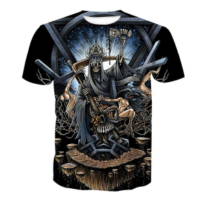 Camisetas de Halloween de diseño Premium de alta calidad para hombres, camisetas de alto rendimiento hechas a medida para hombres de Halloween de Pakistán - Product Image 5