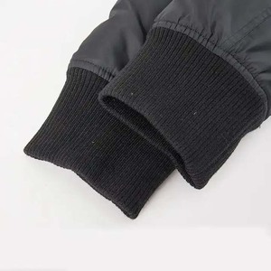 Vestes bomber pour hommes, style décontracté personnalisé, meilleures ventes, nouvelle arrivée, vente en gros, vêtements de rue, patchs brodés, logo frontal, automne - Product Image 5