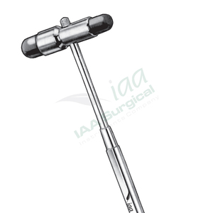 Martillo de Percusión Buck con Aguja y Cepillo para Reflejos Tendinosos Profundos - Instrumento de Diagnóstico Manual de Acero - Product Image 2