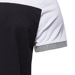 Polo OEM grande taille avec logo personnalisé pour hommes chemise de golf en coton à manches courtes respirant pour uniformes, événements ou utilisation promotionnelle - Product Image 2