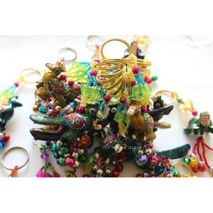 Handmade Festival Style Animal Key Rings Assorted Turtle Bird <b>Elephant</b> Lot 100 PCs Xmas Tree Ornaments <b>Gifts</b> - Product Image 4
