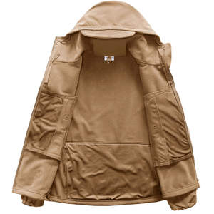 Chaqueta Softshell profesional para senderismo al aire libre logotipo personalizado impermeable a prueba de viento ligero transpirable OEM ropa de invierno - Product Image 3