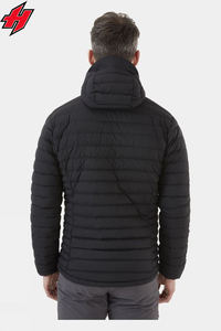 Chaqueta acolchada personalizada de alta calidad para parejas, abrigo de plumón de pato alto para hombre, chaqueta gruesa y cálida, chaqueta acolchada con capucha - Product Image 5