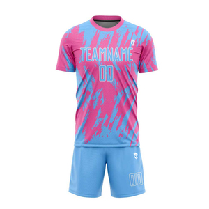 Wholesale Customize Logo Sports Wear <b>Soccer</b> Uniform OEM Service Sports Wear 100% Polyester <b>Soccer</b> Uniform For Unisex - Product Image 2